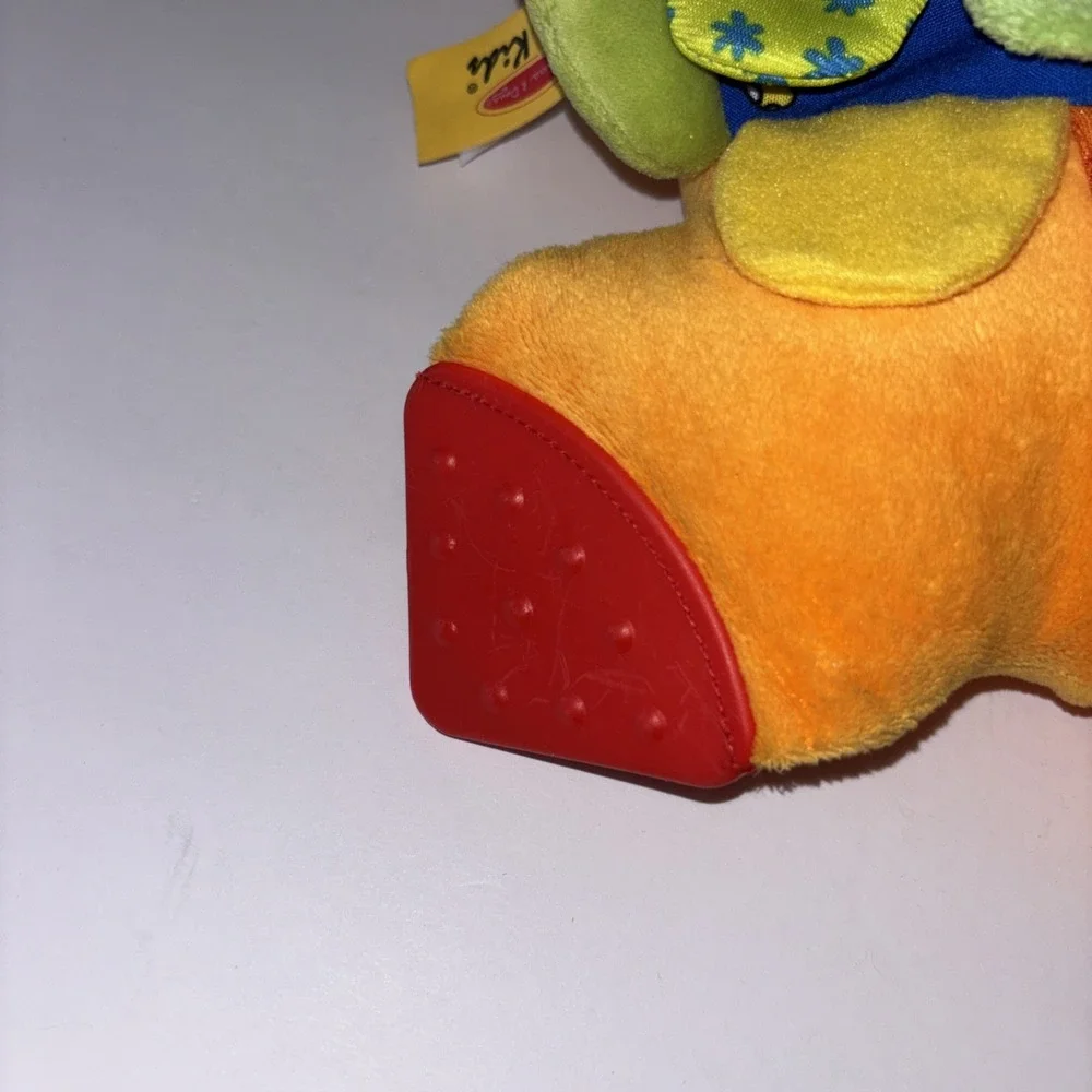 Melissa & Doug  K's Kids Plush FLIP FISH Baby Sensory Learning Toy Crinkle Tabs